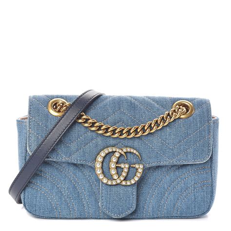 gucci bags blue|Gucci marmont bag blue.